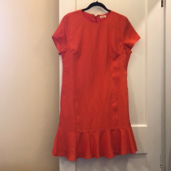 Flounce Shift Dress - Picture 2 of 5